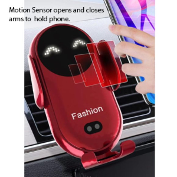 NEW Smart Car Wireless Charger Mobile Phone Holder With Automatic Sensor - Picture 4 of 7